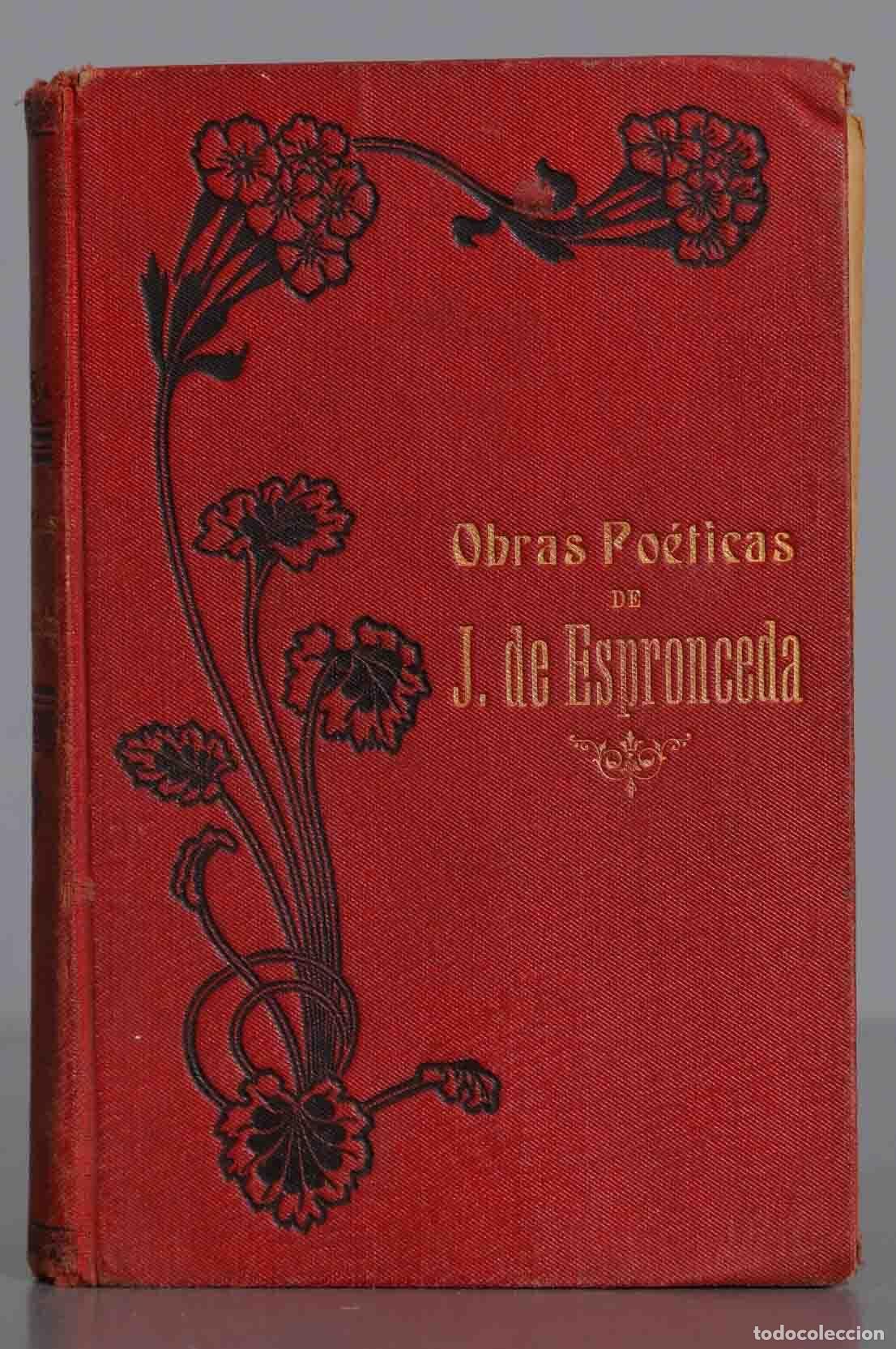 Libros antiguos: OBRAS POETICAS. ESPRONCEDA. 1906 - Foto 1