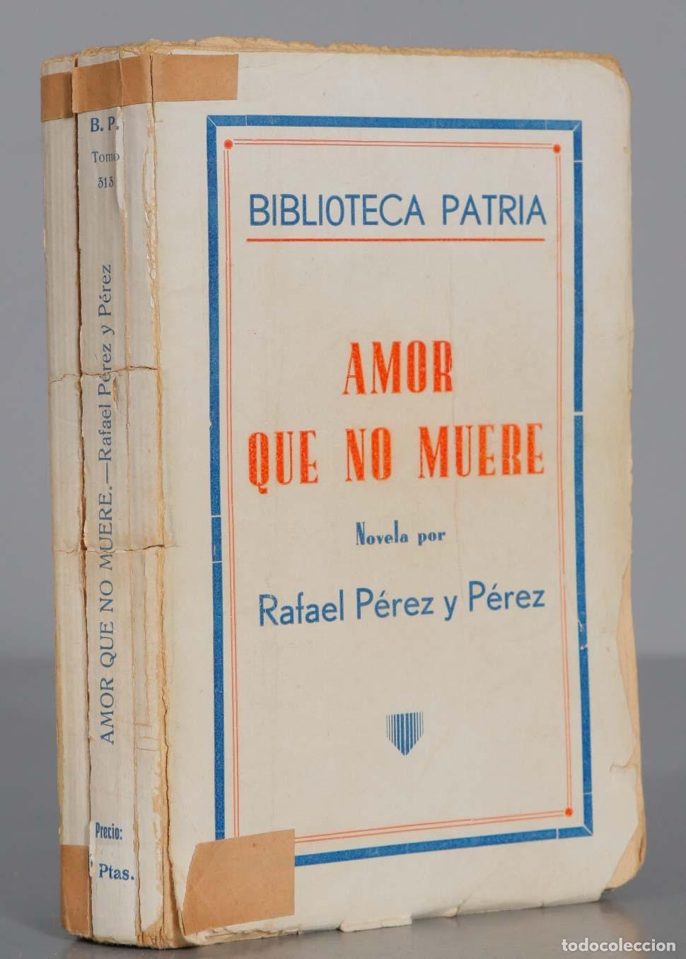 Libros antiguos: Amor que no muere P&eacute;rez y P&eacute;rez - Foto 2