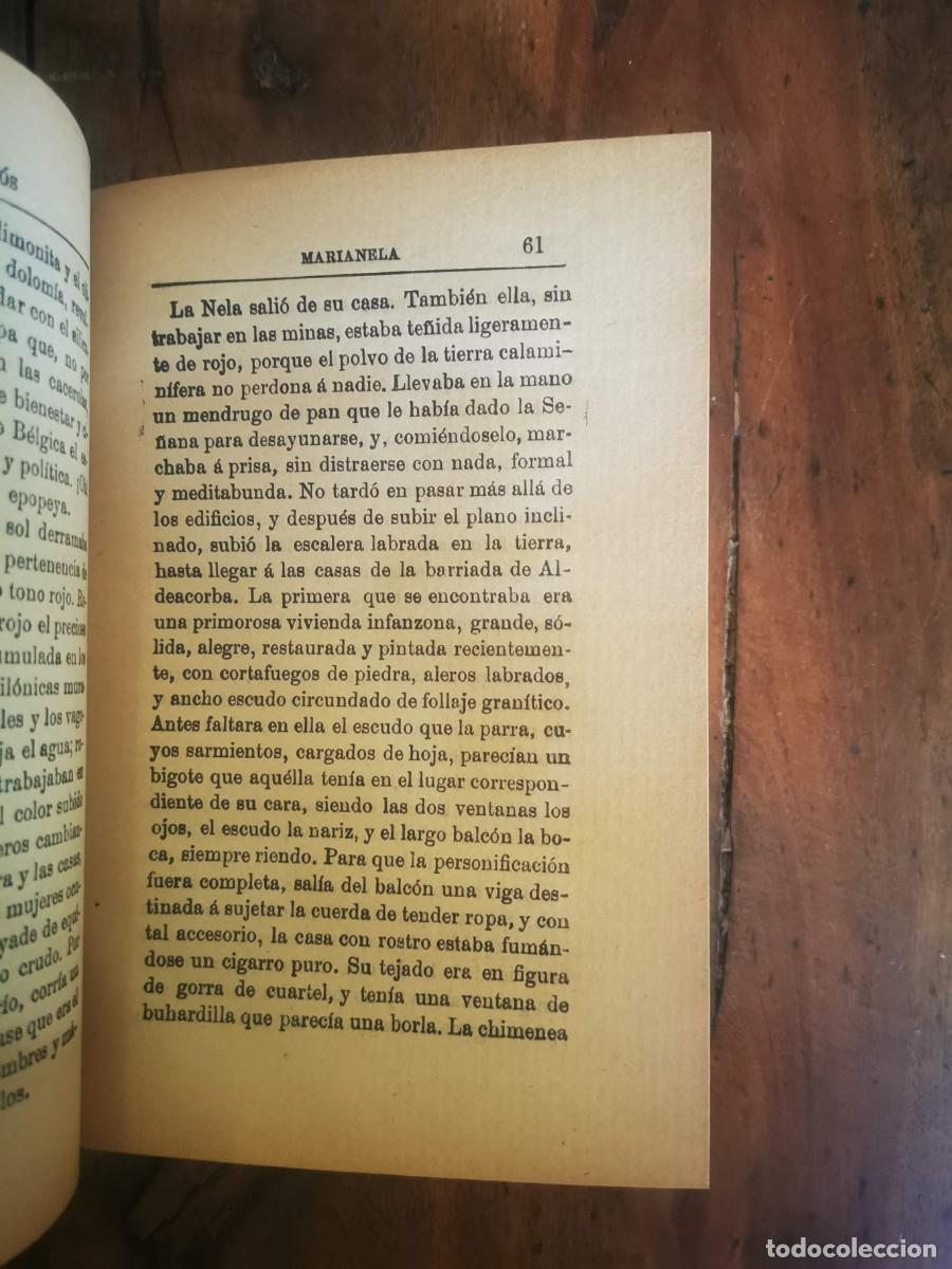 Libros antiguos: P&Eacute;REZ GALD&Oacute;S, Benito. Marianela - Foto 2