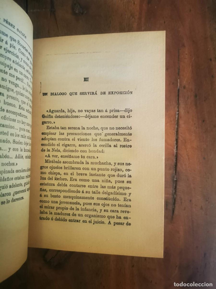 Libros antiguos: P&Eacute;REZ GALD&Oacute;S, Benito. Marianela - Foto 3