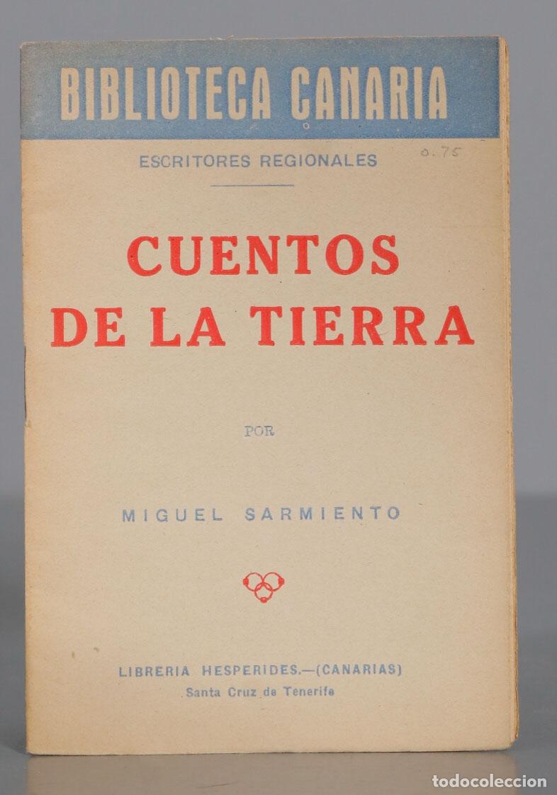 Libros antiguos: CUENTOS DE LA TIERRA. SARMIENTO - Foto 1