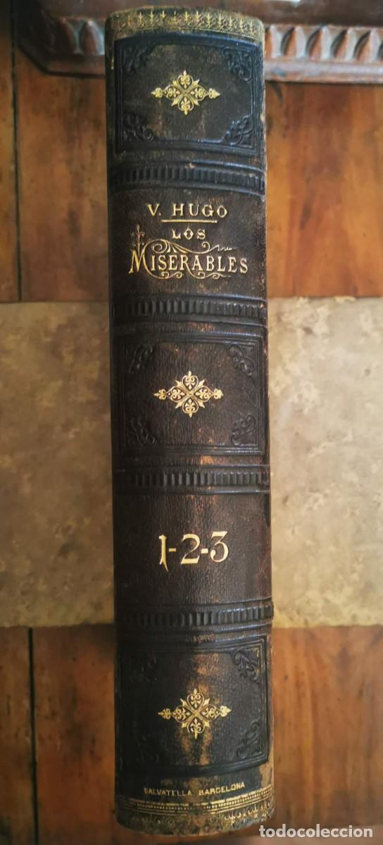 Libros antiguos: HUGO, Victor. Los miserables: [Tomo 1-2-3] - Foto 1