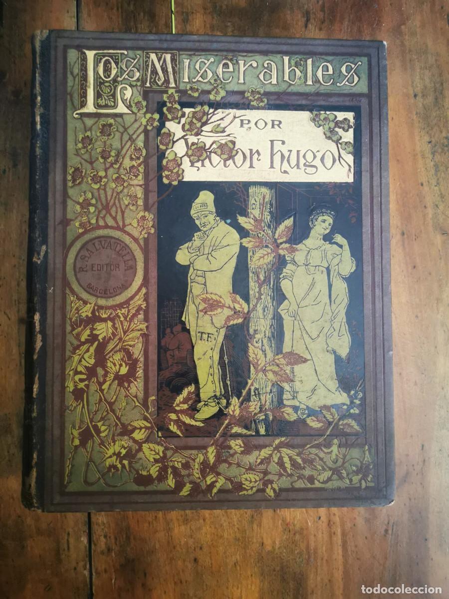 Libros antiguos: HUGO, Victor. Los miserables: [Tomo 1-2-3] - Foto 2