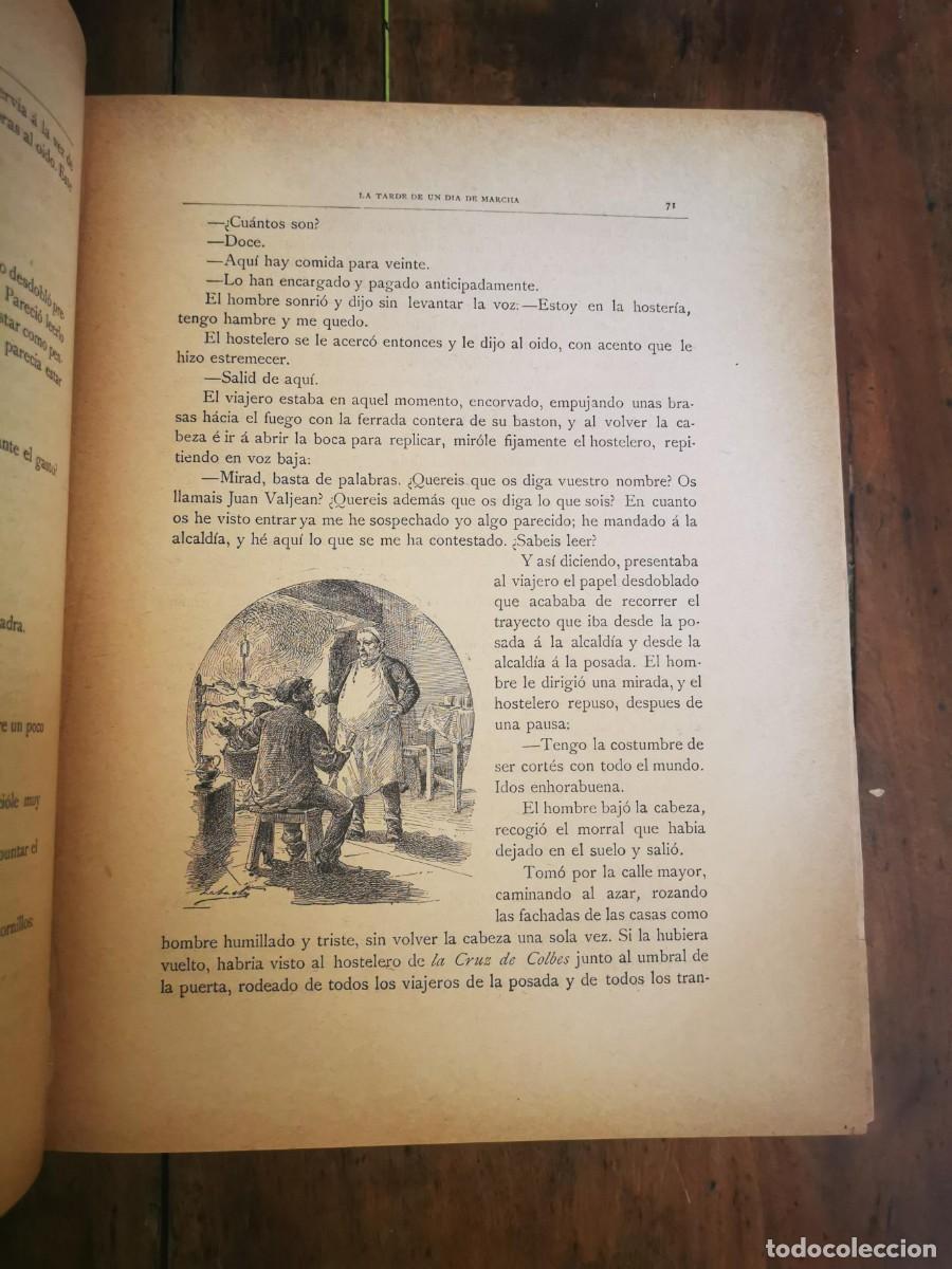 Libros antiguos: HUGO, Victor. Los miserables: [Tomo 1-2-3] - Foto 7