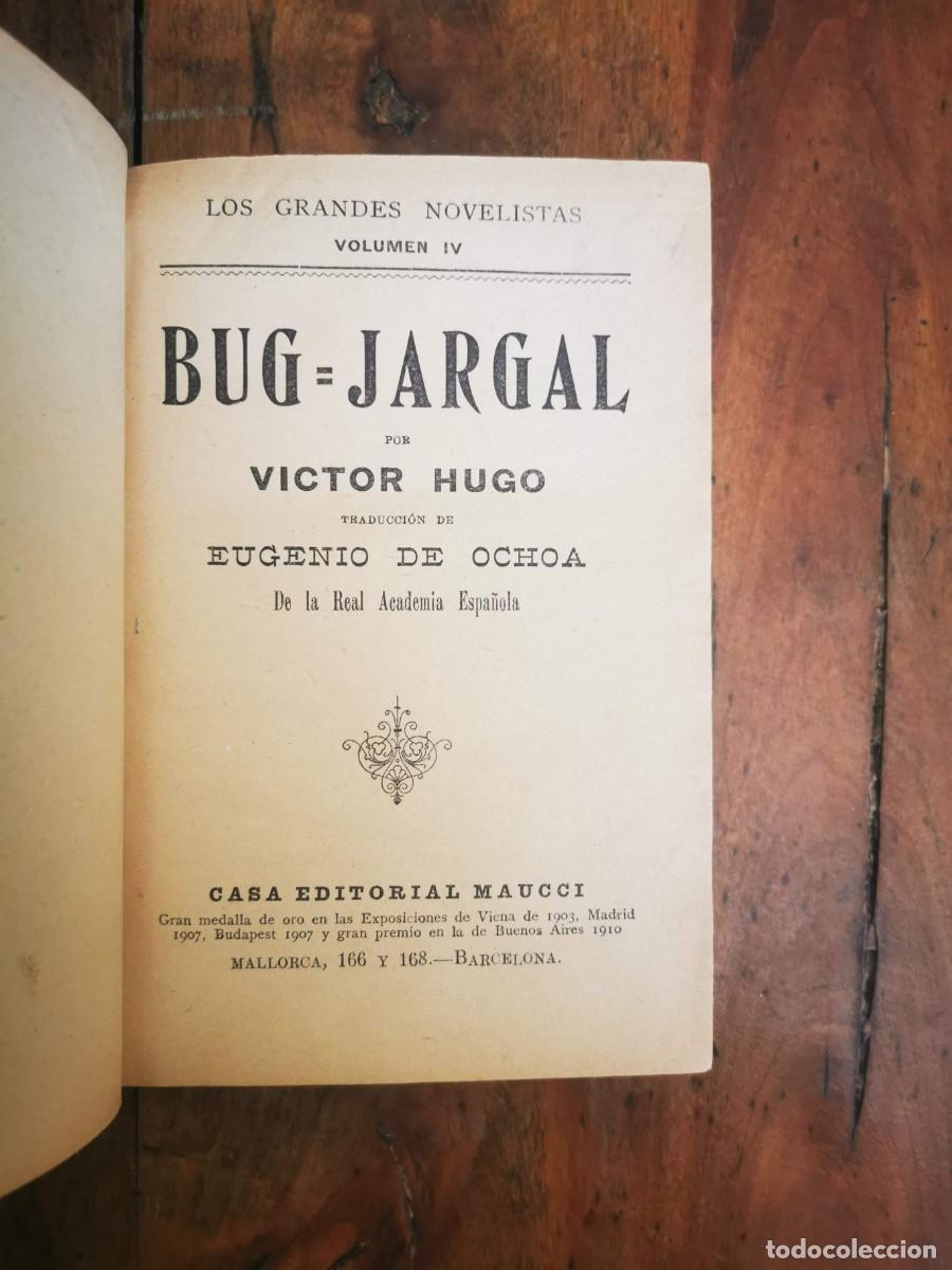 Libros antiguos: HUGO, V&iacute;ctor. Bug= Jargal - Foto 2