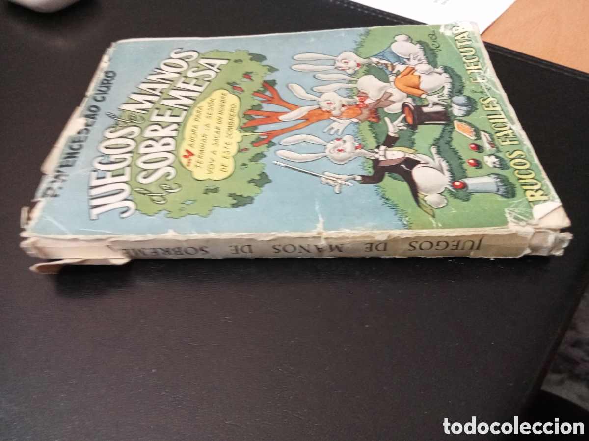 Libros antiguos: Juegos de manos de sobremesa. - Foto 2