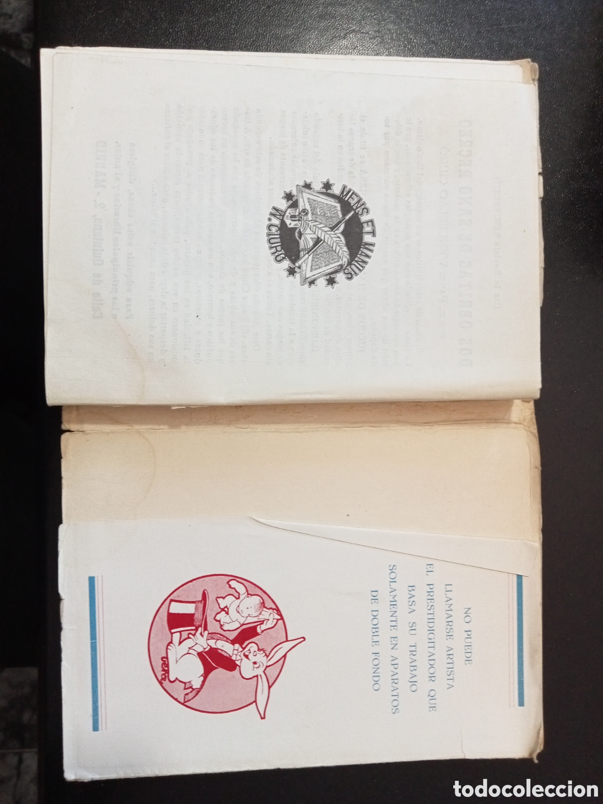 Libros antiguos: Juegos de manos de sobremesa. - Foto 5