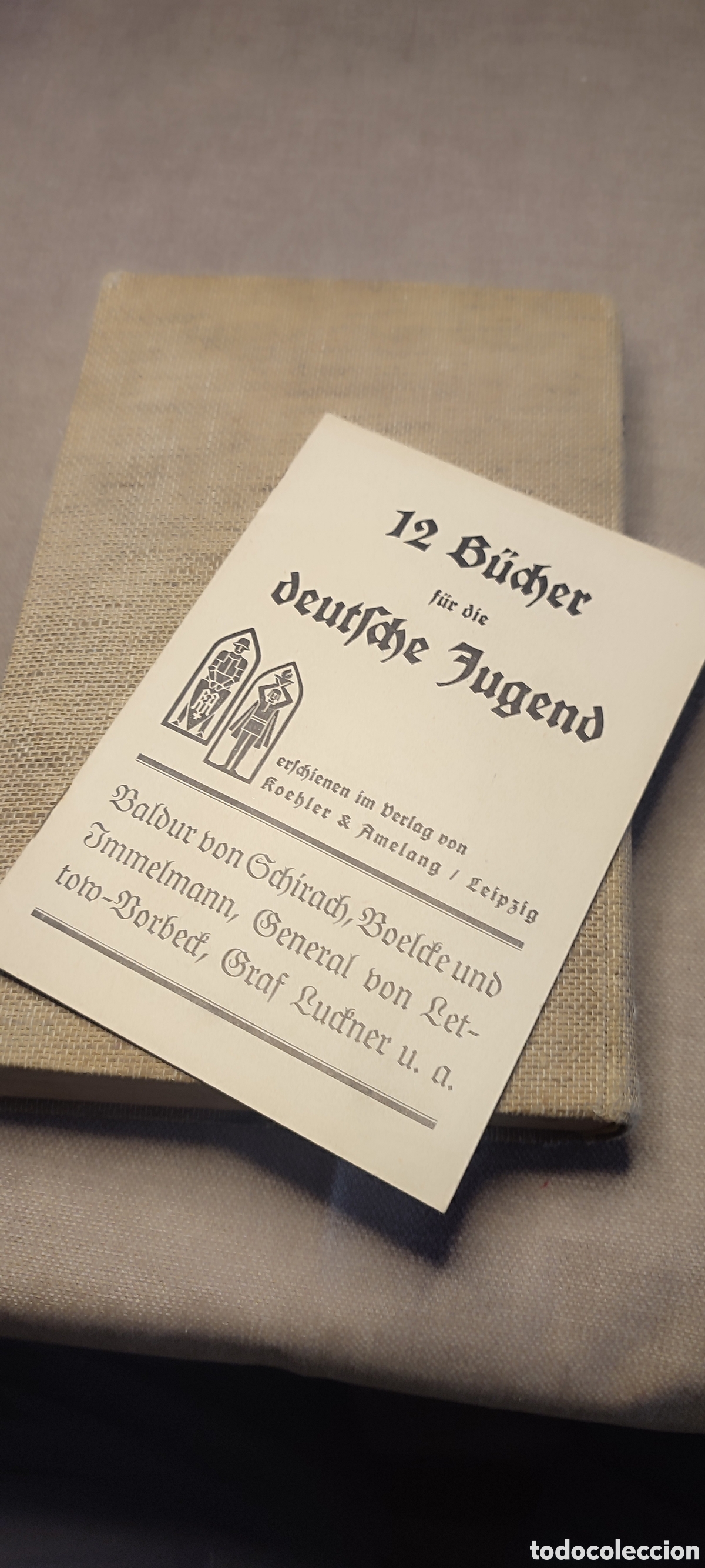 Libros antiguos: Libro de &eacute;poca Juventudes Hitlerianas - Foto 2