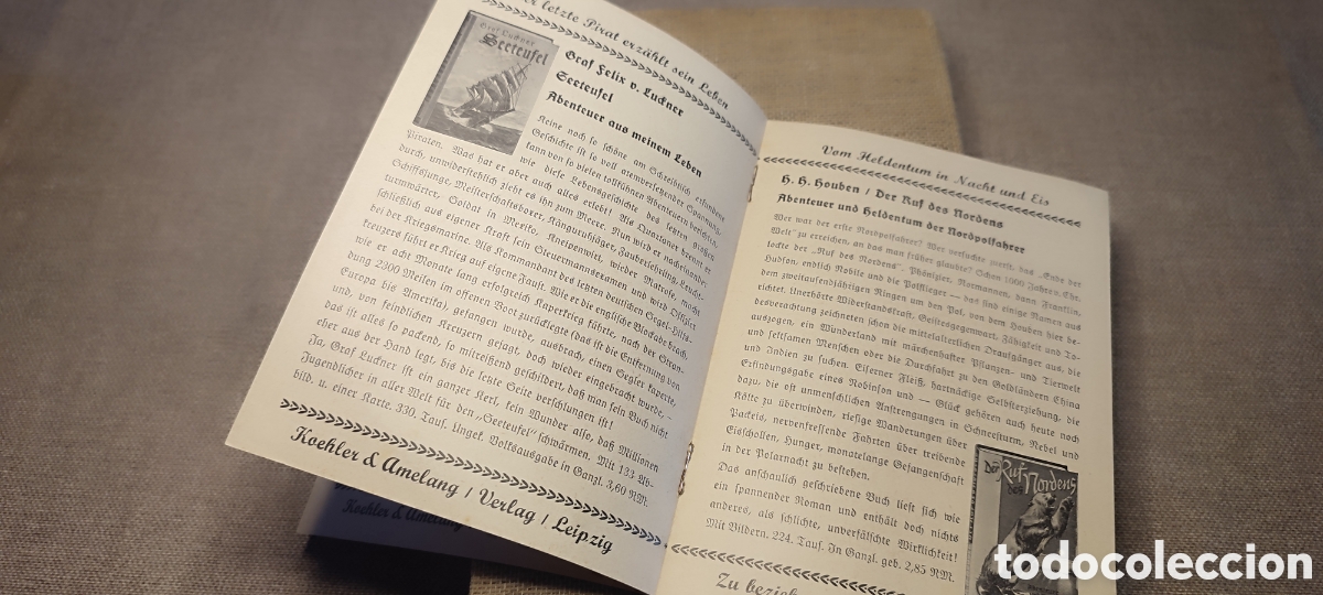 Libros antiguos: Libro de &eacute;poca Juventudes Hitlerianas - Foto 4