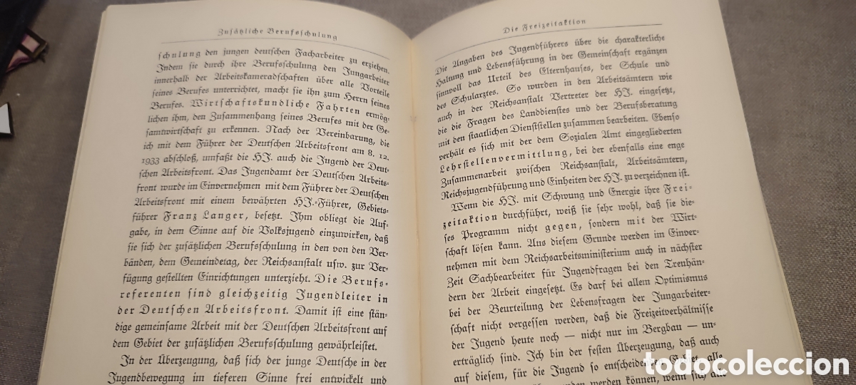 Libros antiguos: Libro de &eacute;poca Juventudes Hitlerianas - Foto 10