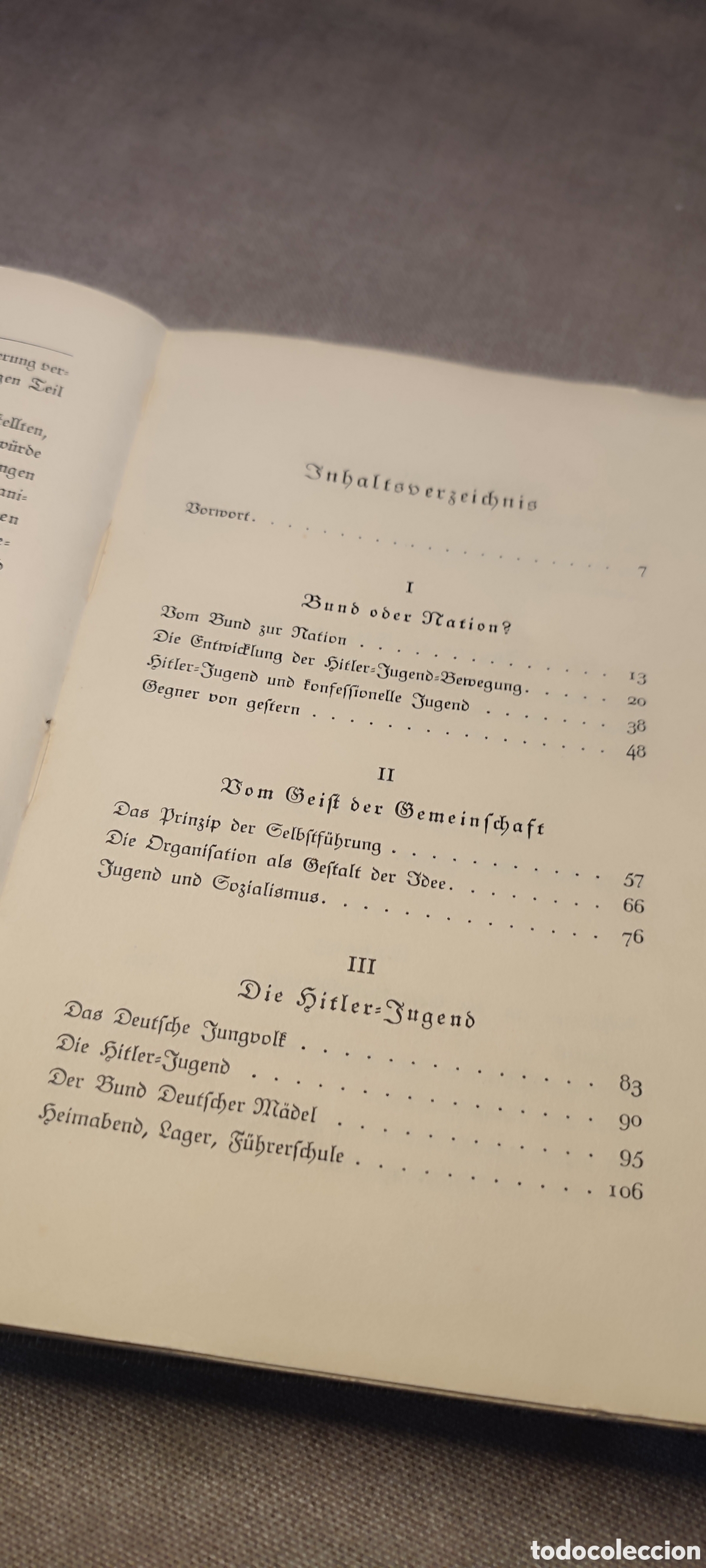 Libros antiguos: Libro de &eacute;poca Juventudes Hitlerianas - Foto 17