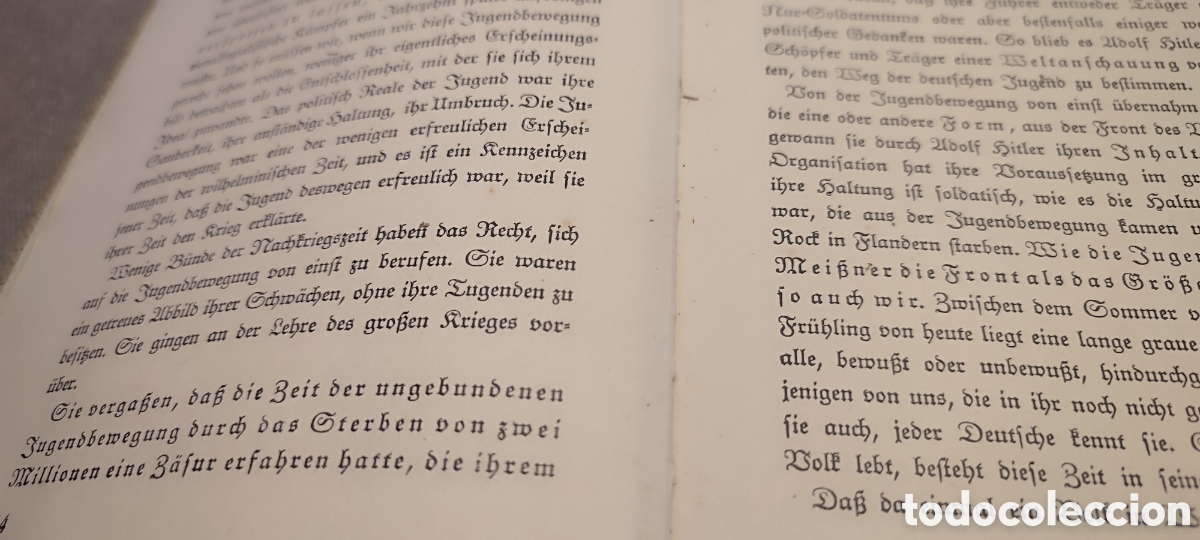 Libros antiguos: Libro de &eacute;poca Juventudes Hitlerianas - Foto 19