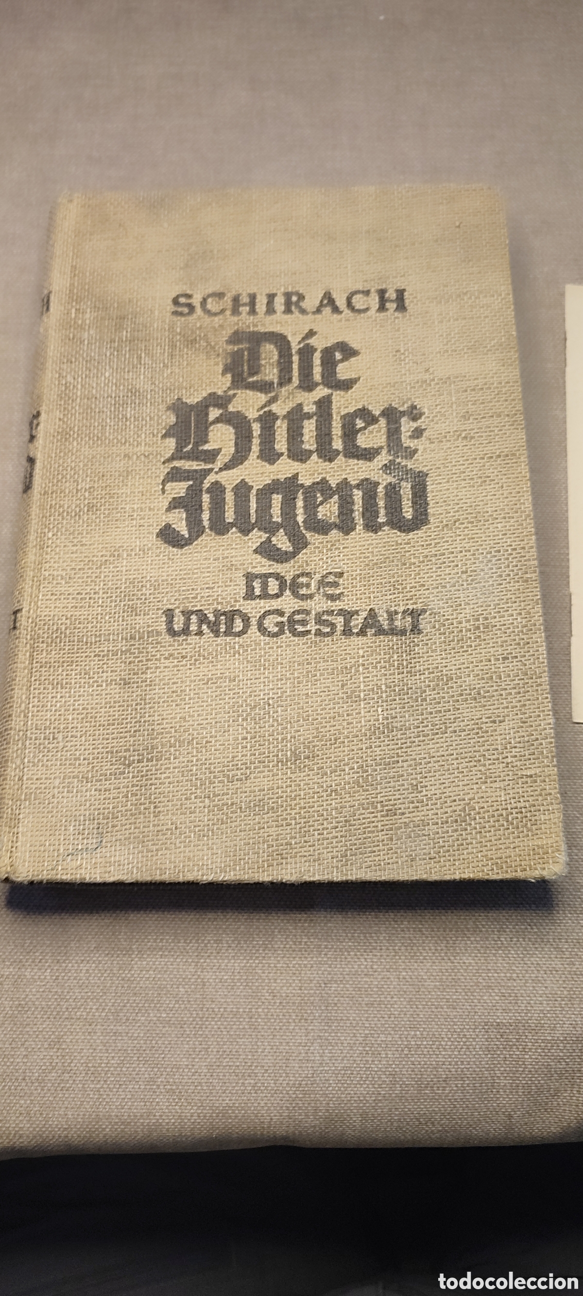 Libros antiguos: Libro de &eacute;poca Juventudes Hitlerianas - Foto 1