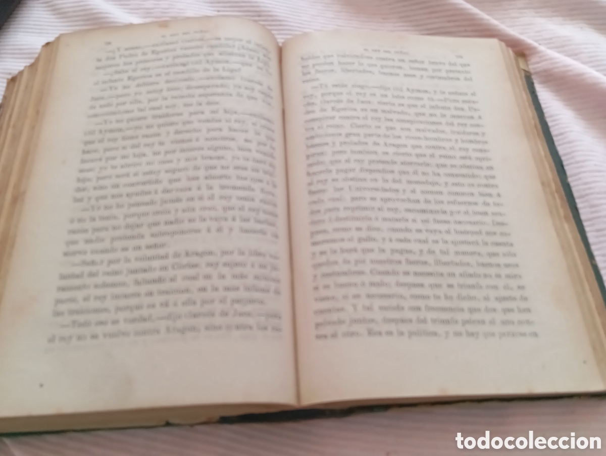 Libros antiguos: 2 tomos antiguos El rey del Pu&ntilde;al 1884/85 - Foto 5
