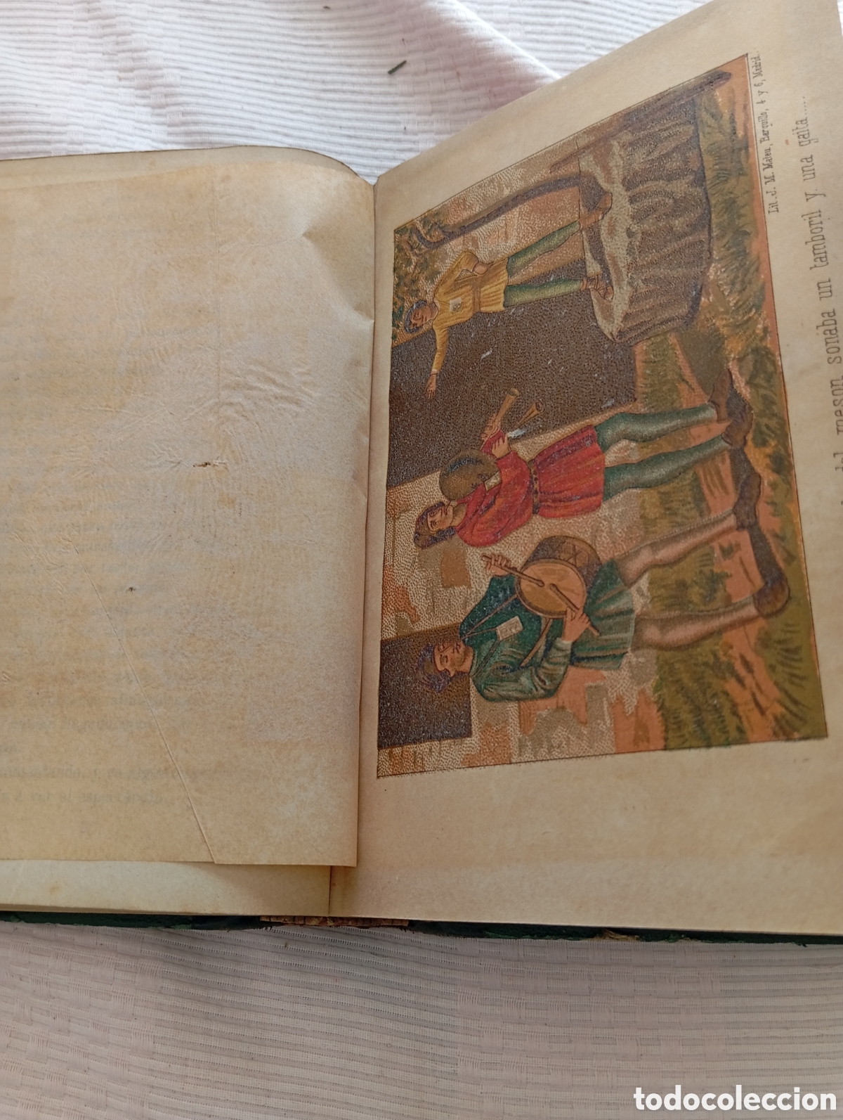 Libros antiguos: 2 tomos antiguos El rey del Pu&ntilde;al 1884/85 - Foto 7