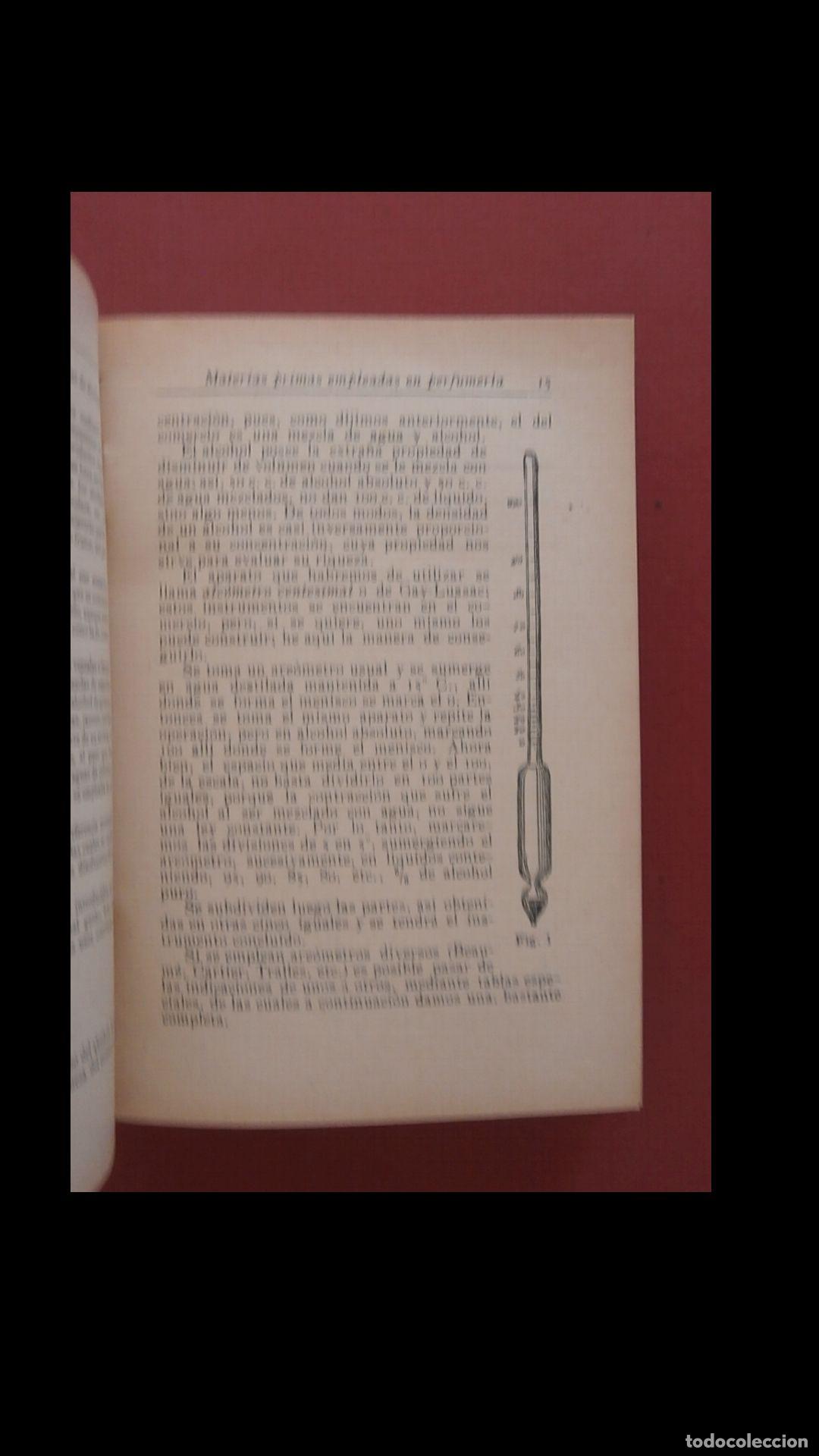 Libros antiguos: Manual del Perfumista. Antonio Rossi - Foto 4