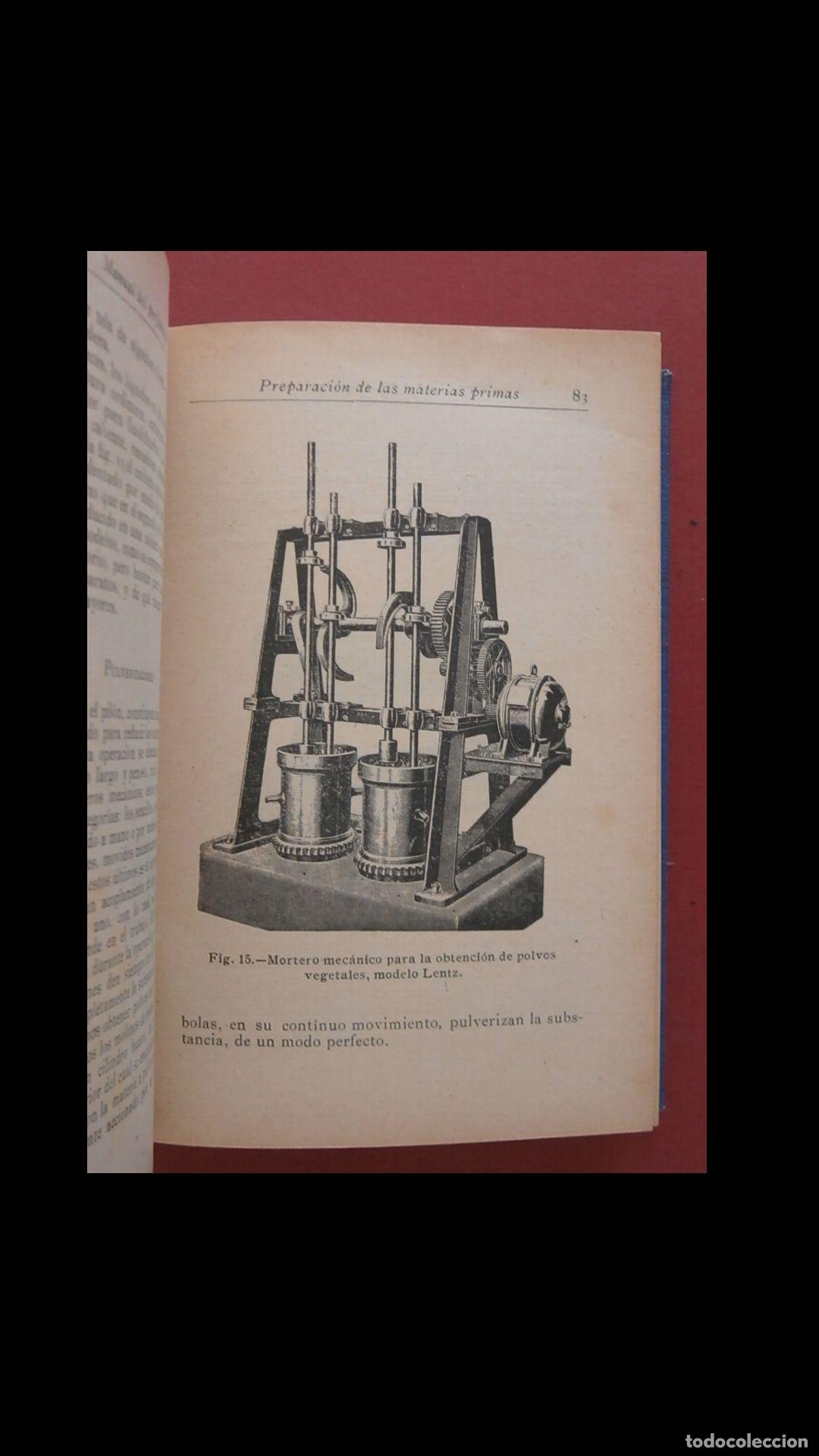 Libros antiguos: Manual del Perfumista. Antonio Rossi - Foto 5