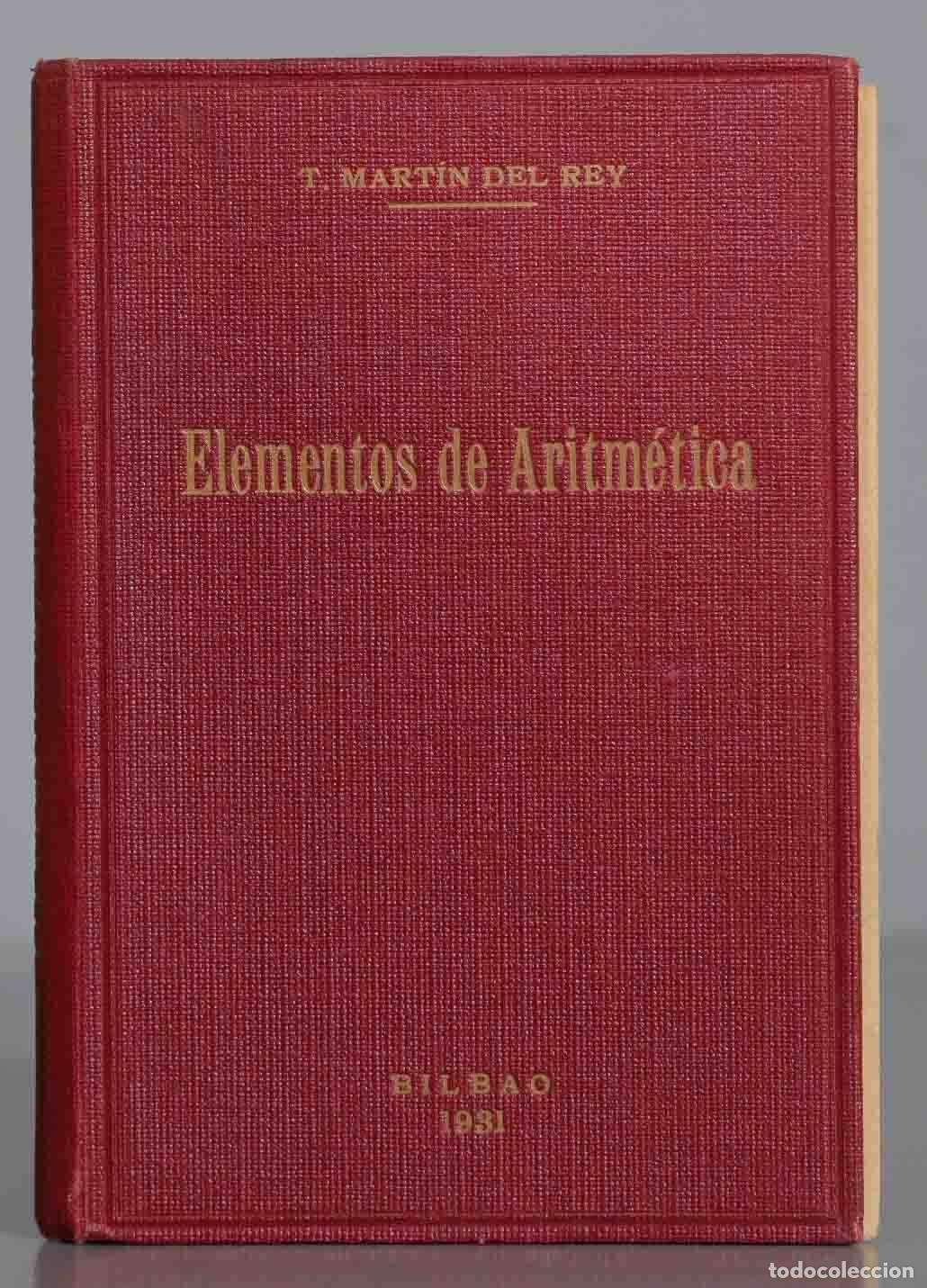 Libros antiguos: ELEMENTOS DE ARITMETICA 1931. CON PROGRMAA - Foto 1