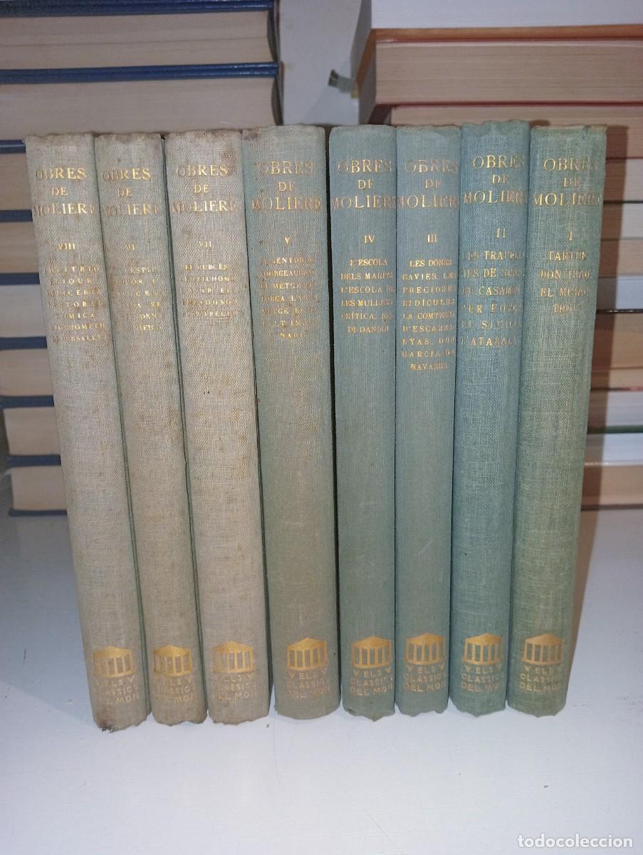 Libros antiguos: Obres de Moliere. Editorial Barcino - Foto 1