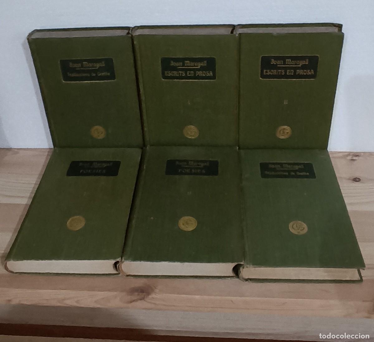 Libros antiguos: Obras Completas de Joan Maragall 1912 - Foto 3