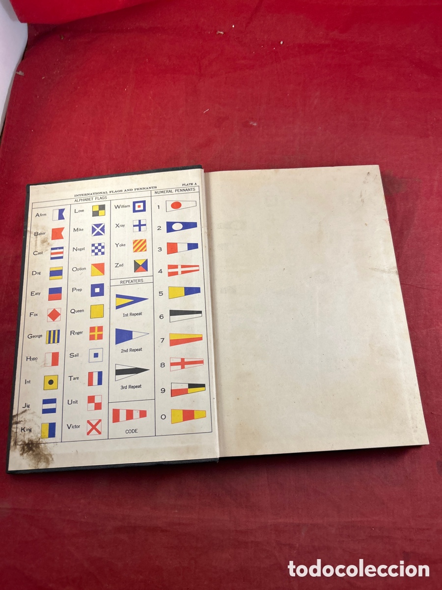 Libros antiguos: INTERNATIONAL CODE OF SIGNALS 1931 - Foto 2