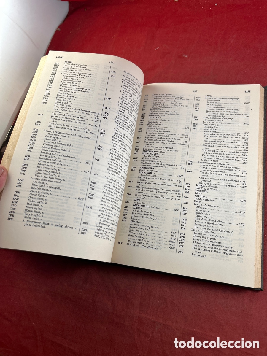 Libros antiguos: INTERNATIONAL CODE OF SIGNALS 1931 - Foto 7