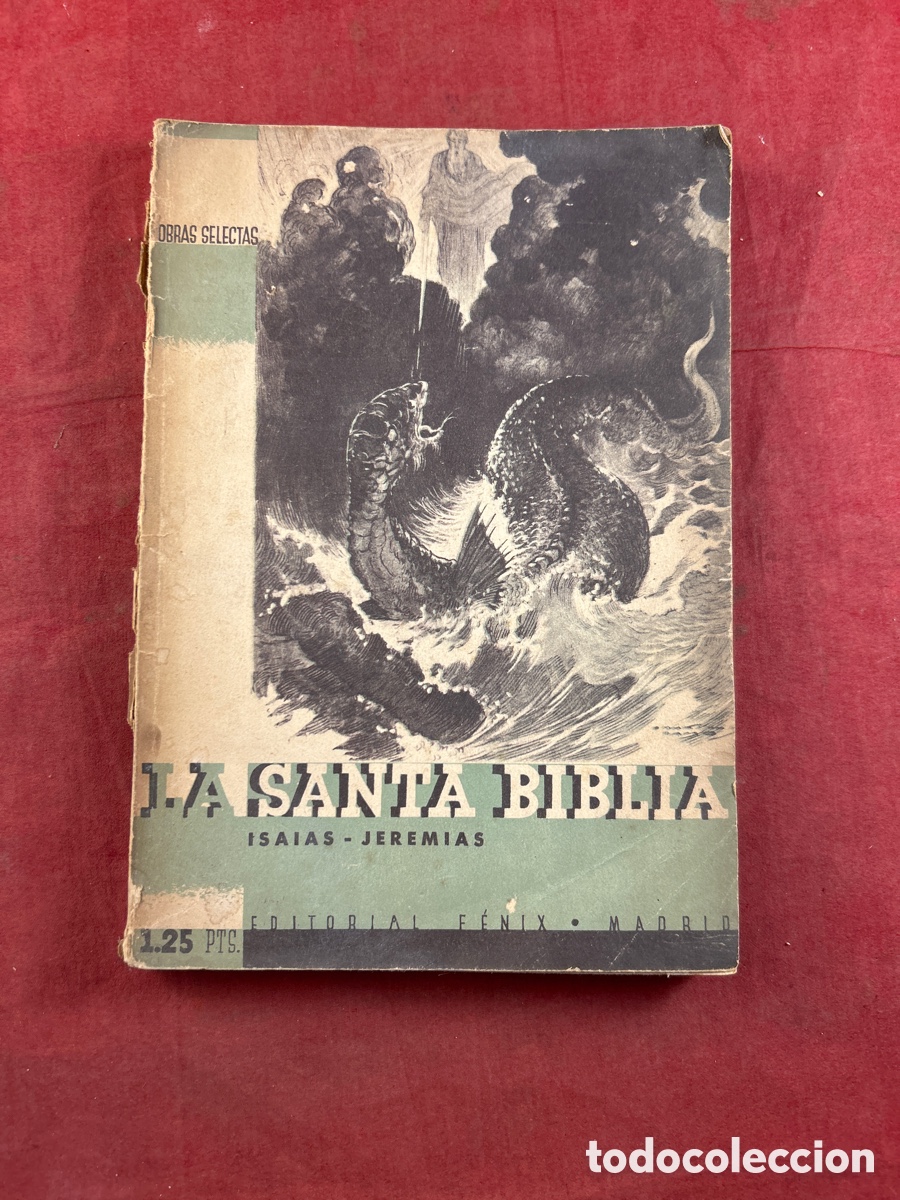 Libros antiguos: LA SANTA BIBLIA OBRAS SELECTAS - Foto 1