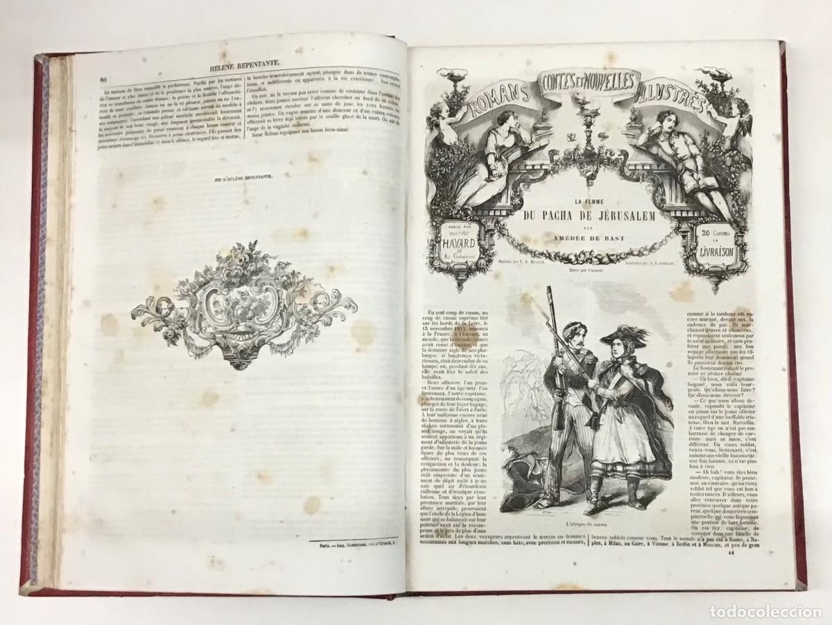 Libros antiguos: LES ROMANS ILLUSTR&Eacute;S ANCIENS ET MODERNES. - Foto 2