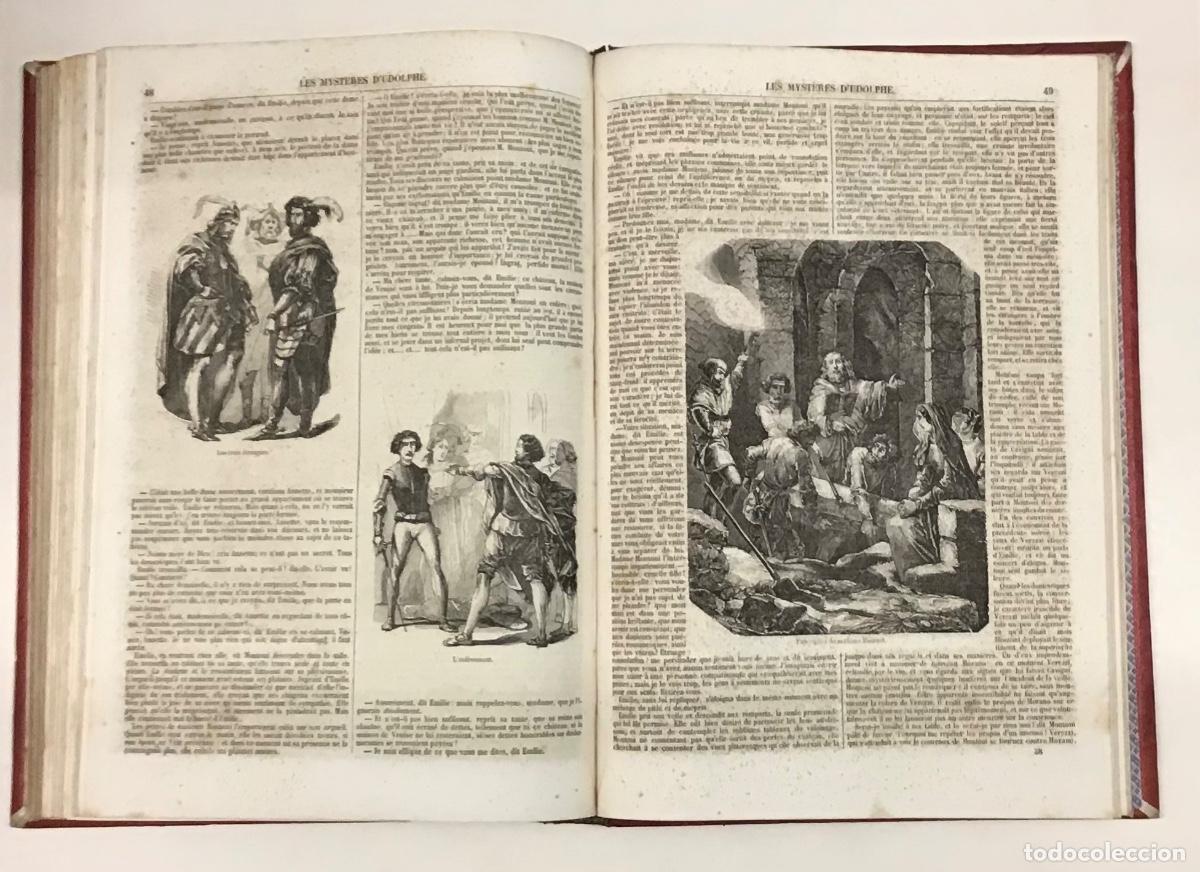 Libros antiguos: LES ROMANS ILLUSTR&Eacute;S ANCIENS ET MODERNES. - Foto 9