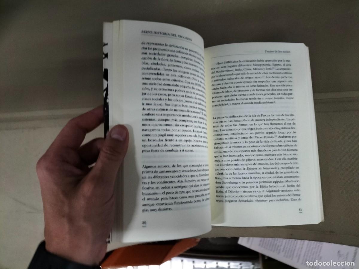 Libros antiguos: Breve historia del progreso - Ronald Wright - Foto 3