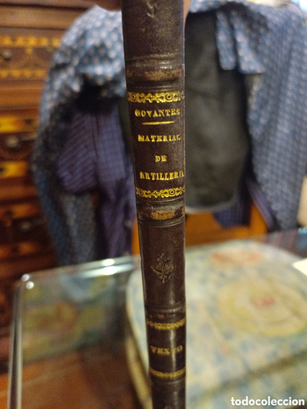Libros antiguos: Material de Artiller&iacute;a Descripci&oacute;n del Reglamento - Foto 6