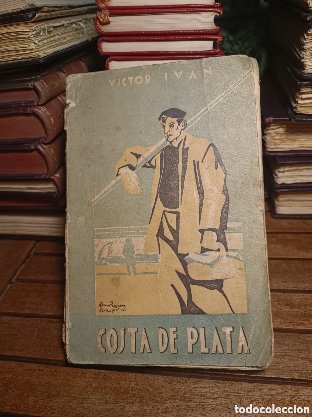 Libros antiguos: Costa de plata victor Iv&aacute;n 1928 primera edici&oacute;n - Foto 1