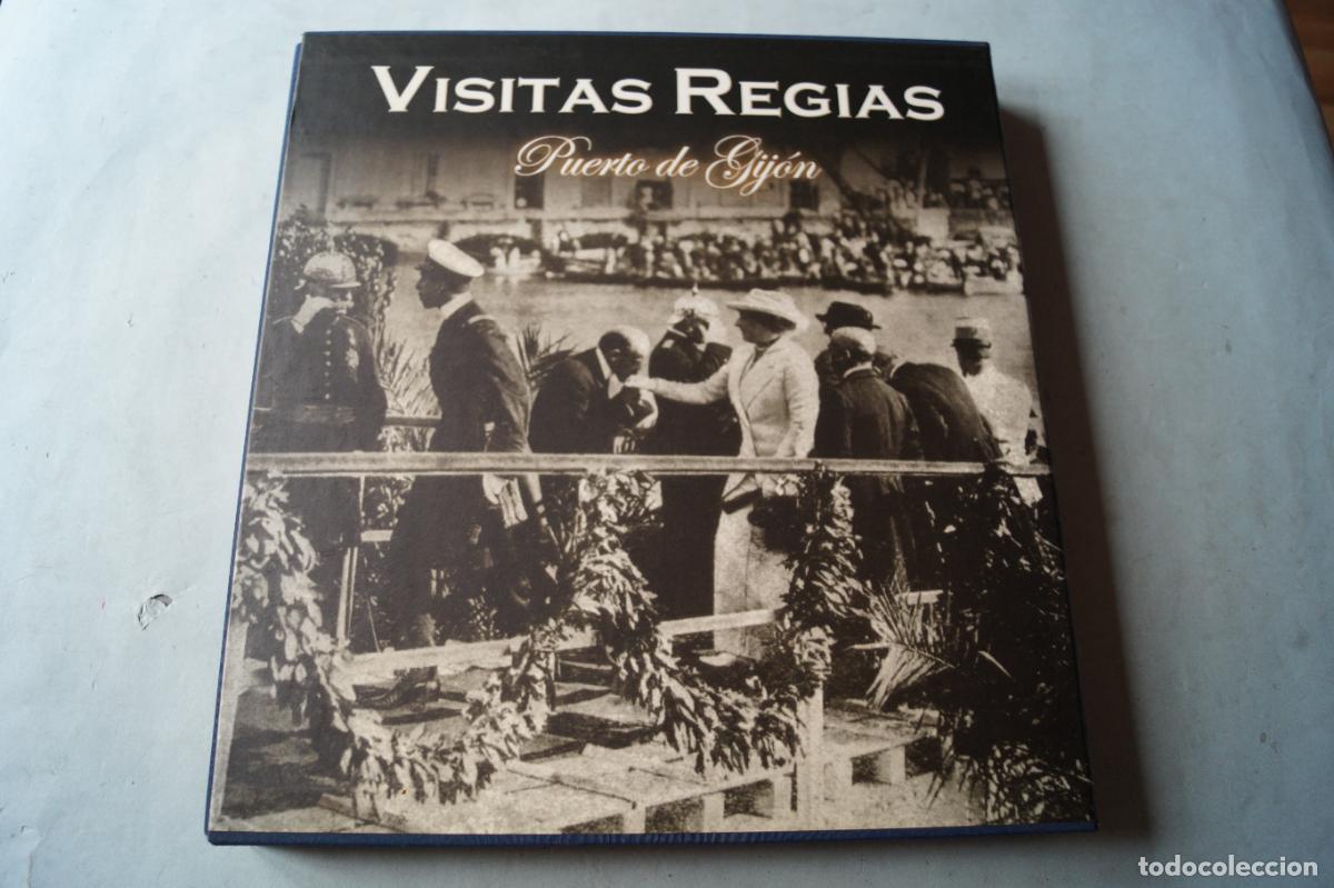 Libros antiguos: VISITAS REGIAS. PUERTO DE GIJON. - Foto 1