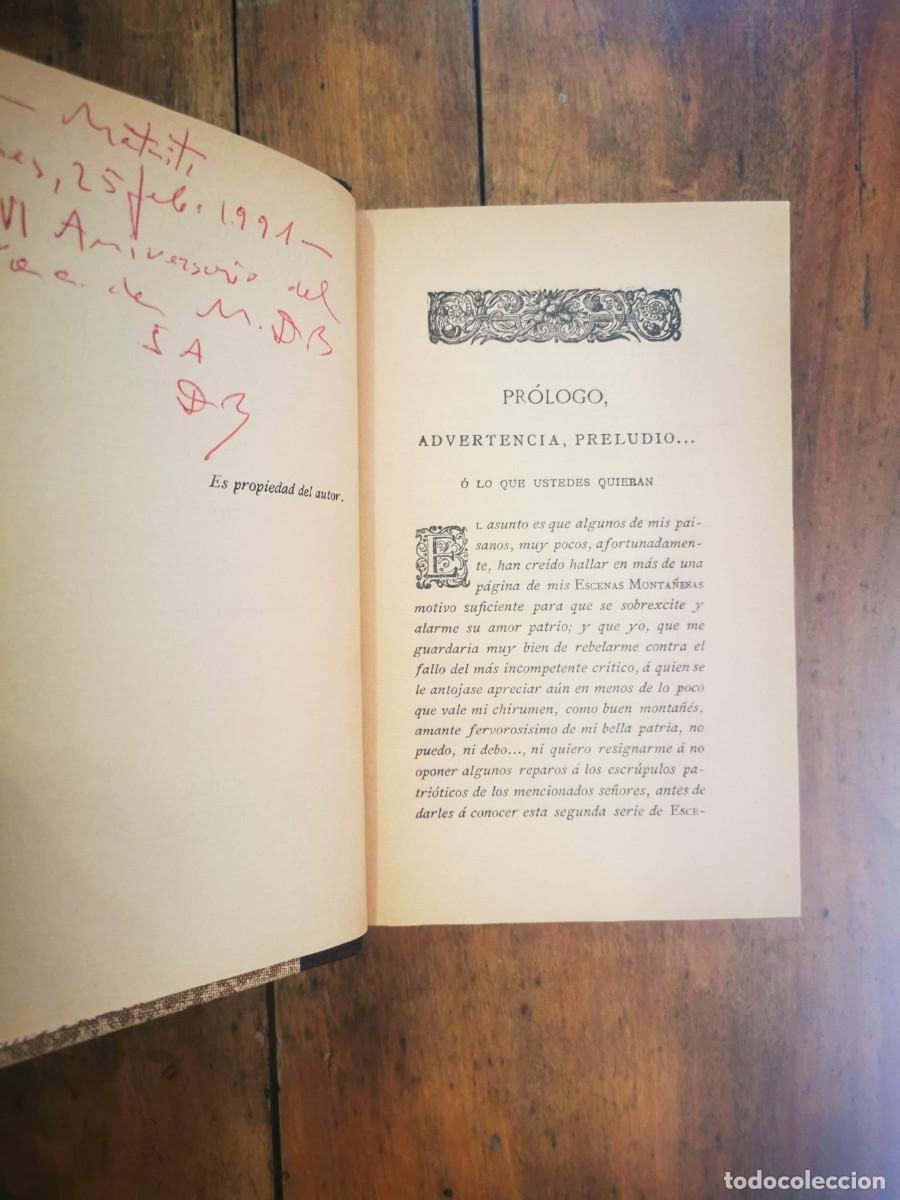 Libros antiguos: PEREDA, Jos&eacute; M. de. Tipos y paisajes - Foto 5