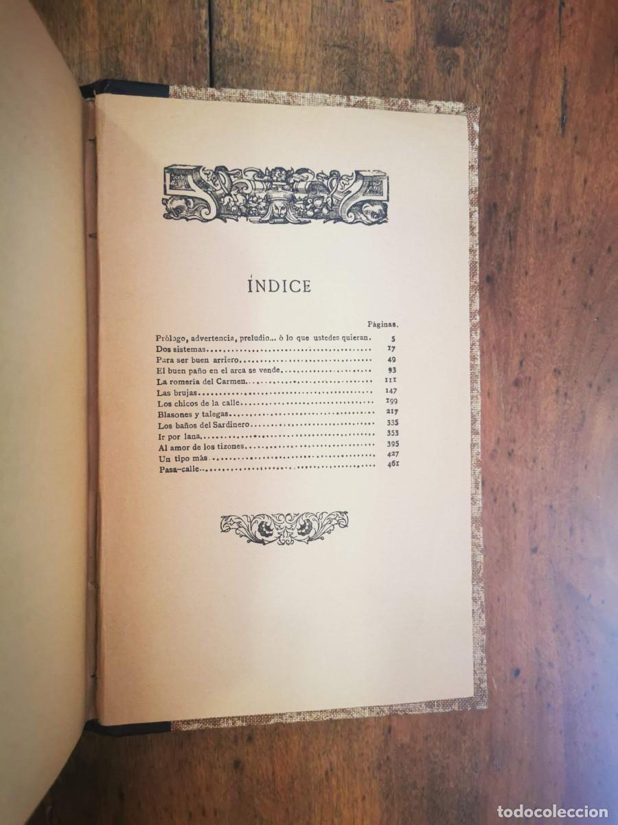 Libros antiguos: PEREDA, Jos&eacute; M. de. Tipos y paisajes - Foto 8