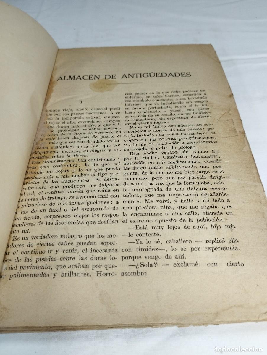 Libros antiguos: Almac&eacute;n de antig&uuml;edades. Carlos Dickens. - Foto 2