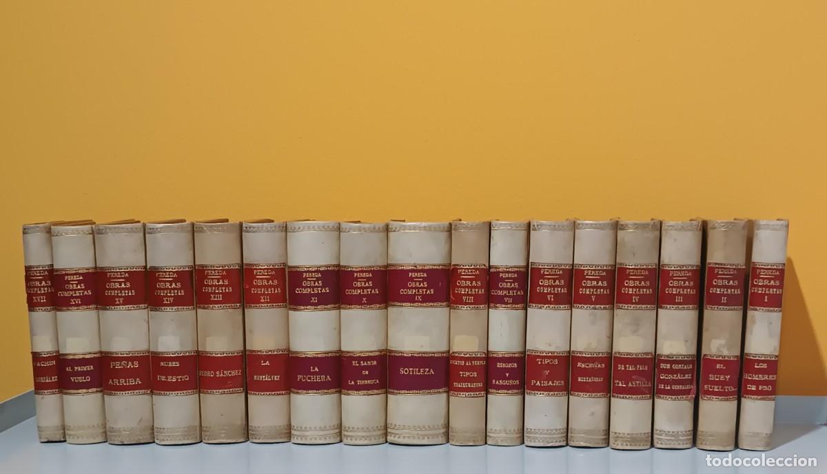 Libros antiguos: Obras completas Jos&eacute; Mar&iacute;a de Pereda - Foto 1