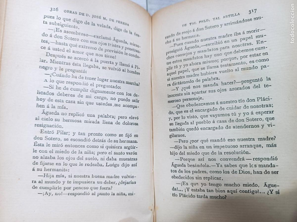Libros antiguos: Obras completas Jos&eacute; Mar&iacute;a de Pereda - Foto 3