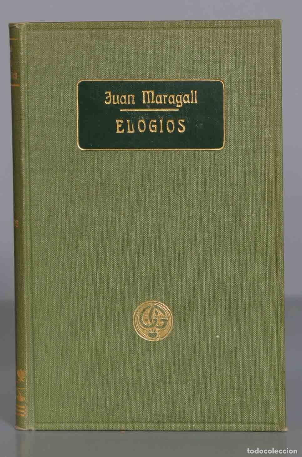 Libros antiguos: Elogios. Joan Maragal - Foto 1