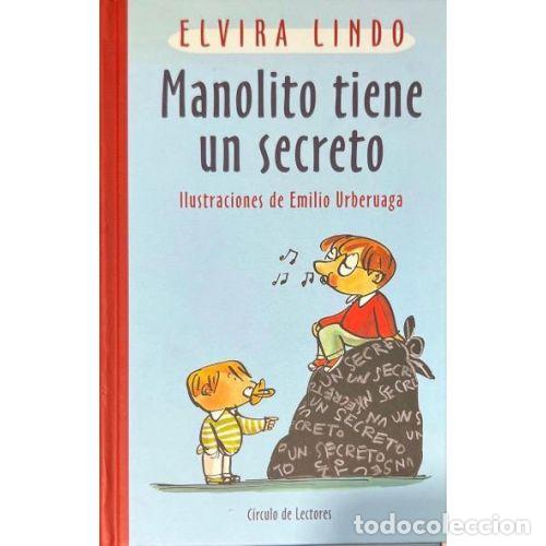 Livros antigos: Manolito Tiene un Secreto - Elvira Lindo - Bru&ntilde;o