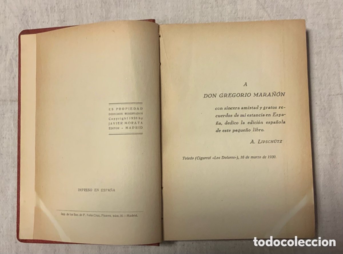 Libros antiguos: Por qu&eacute; morimos. El Instinto de la muerte. - Foto 2