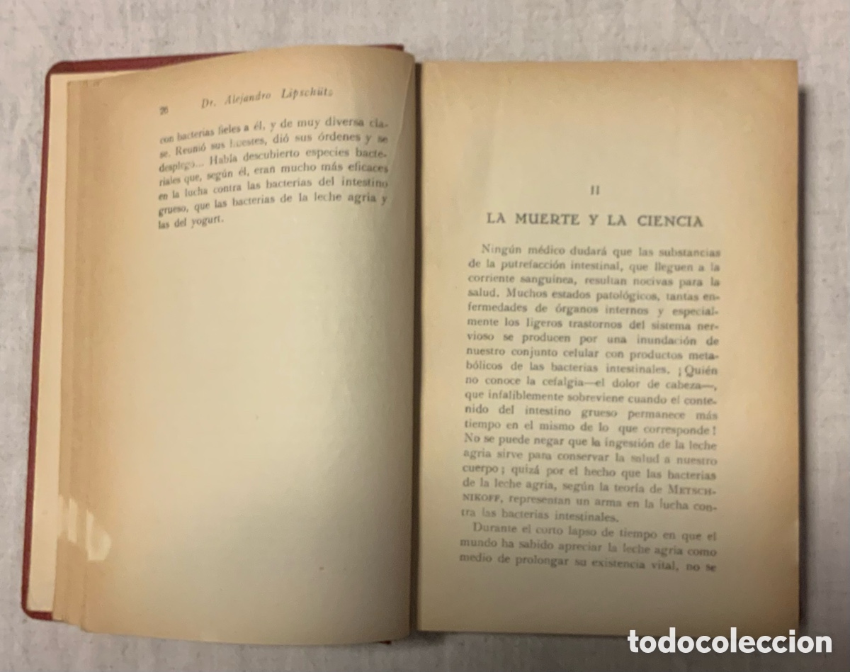 Libros antiguos: Por qu&eacute; morimos. El Instinto de la muerte. - Foto 3