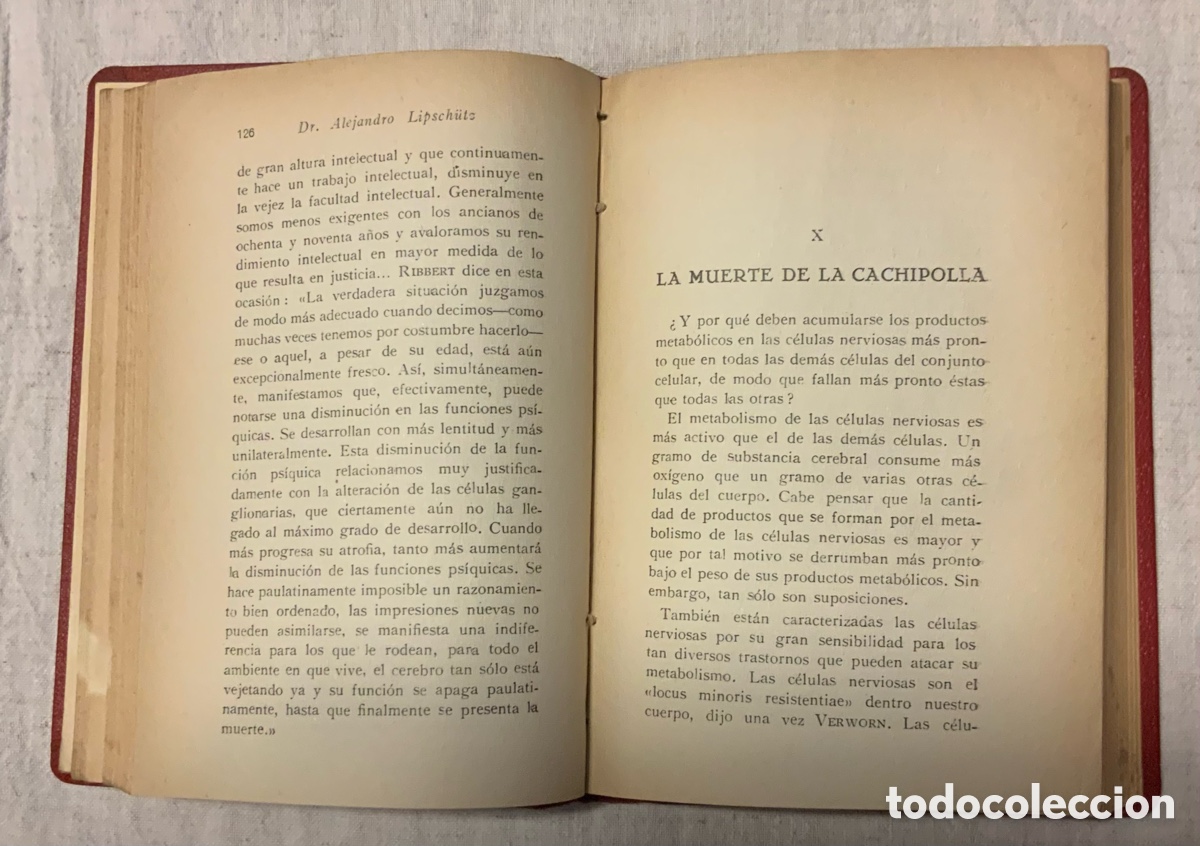 Libros antiguos: Por qu&eacute; morimos. El Instinto de la muerte. - Foto 4