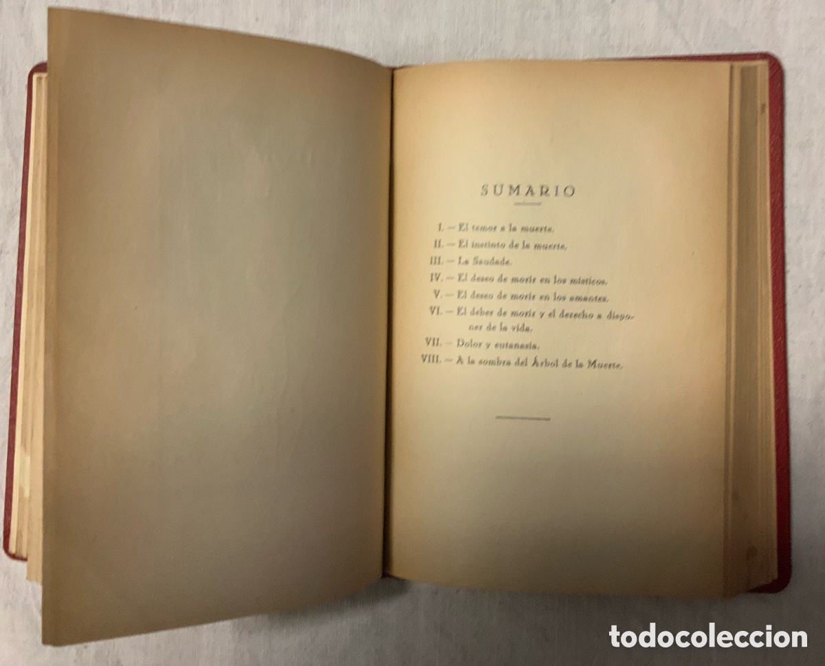 Libros antiguos: Por qu&eacute; morimos. El Instinto de la muerte. - Foto 7