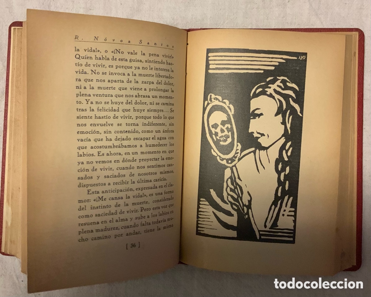 Libros antiguos: Por qu&eacute; morimos. El Instinto de la muerte. - Foto 8