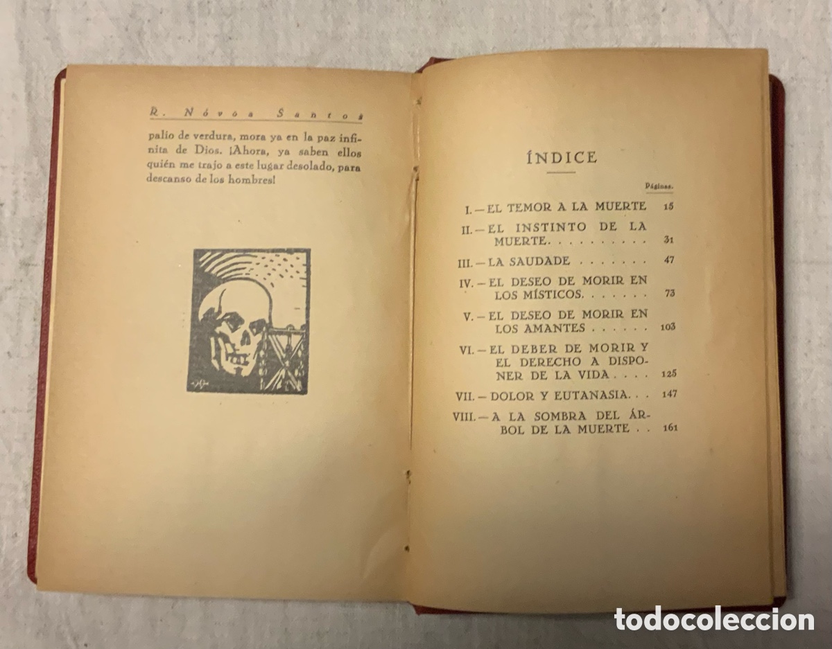 Libros antiguos: Por qu&eacute; morimos. El Instinto de la muerte. - Foto 9