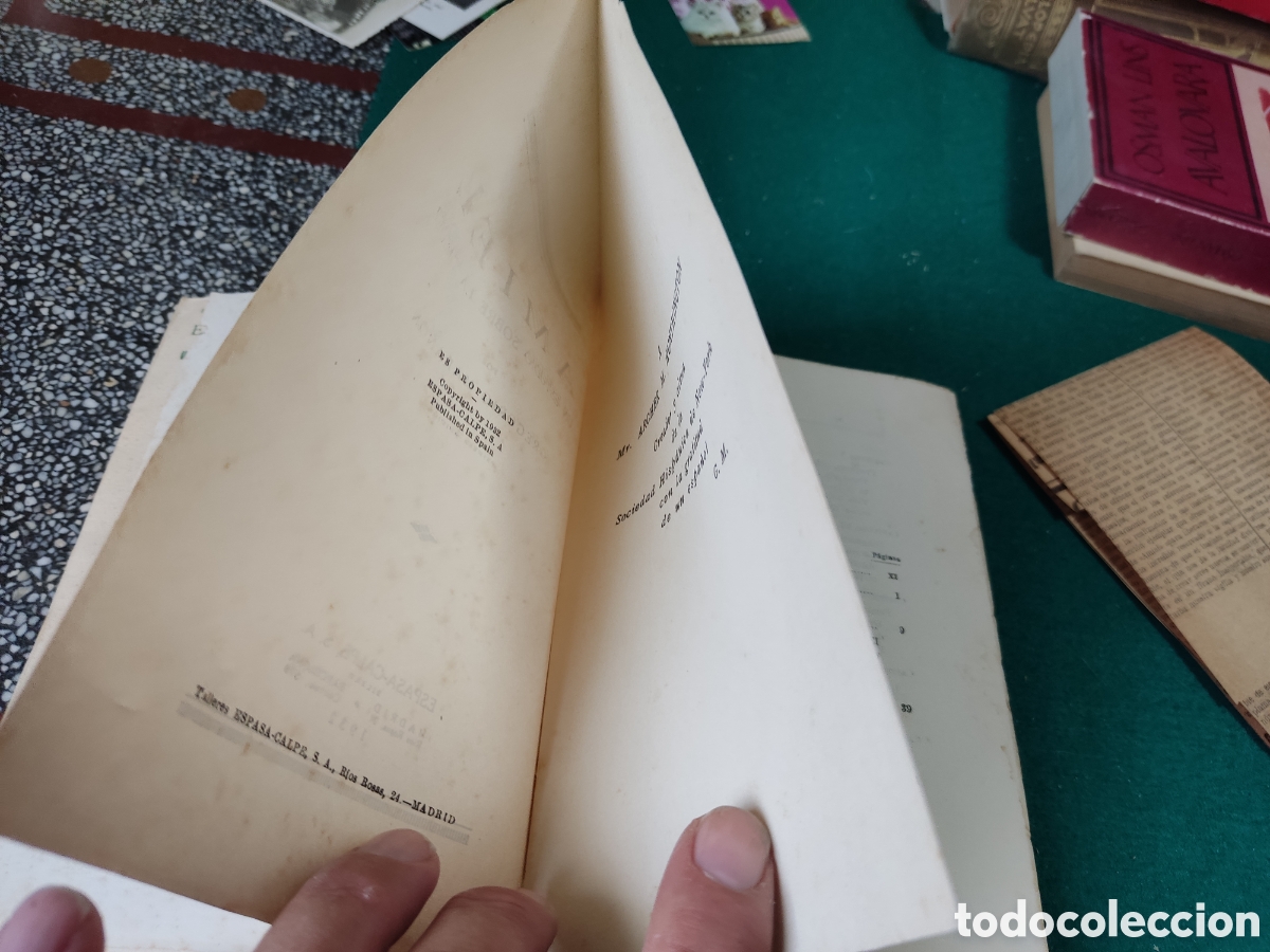 Libros antiguos: Libro AMIEL Gregorio Mara&ntilde;&oacute;n primera edici&oacute;n 1932 - Foto 5