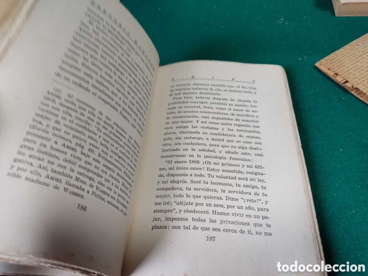 Libros antiguos: Libro AMIEL Gregorio Mara&ntilde;&oacute;n primera edici&oacute;n 1932 - Foto 7