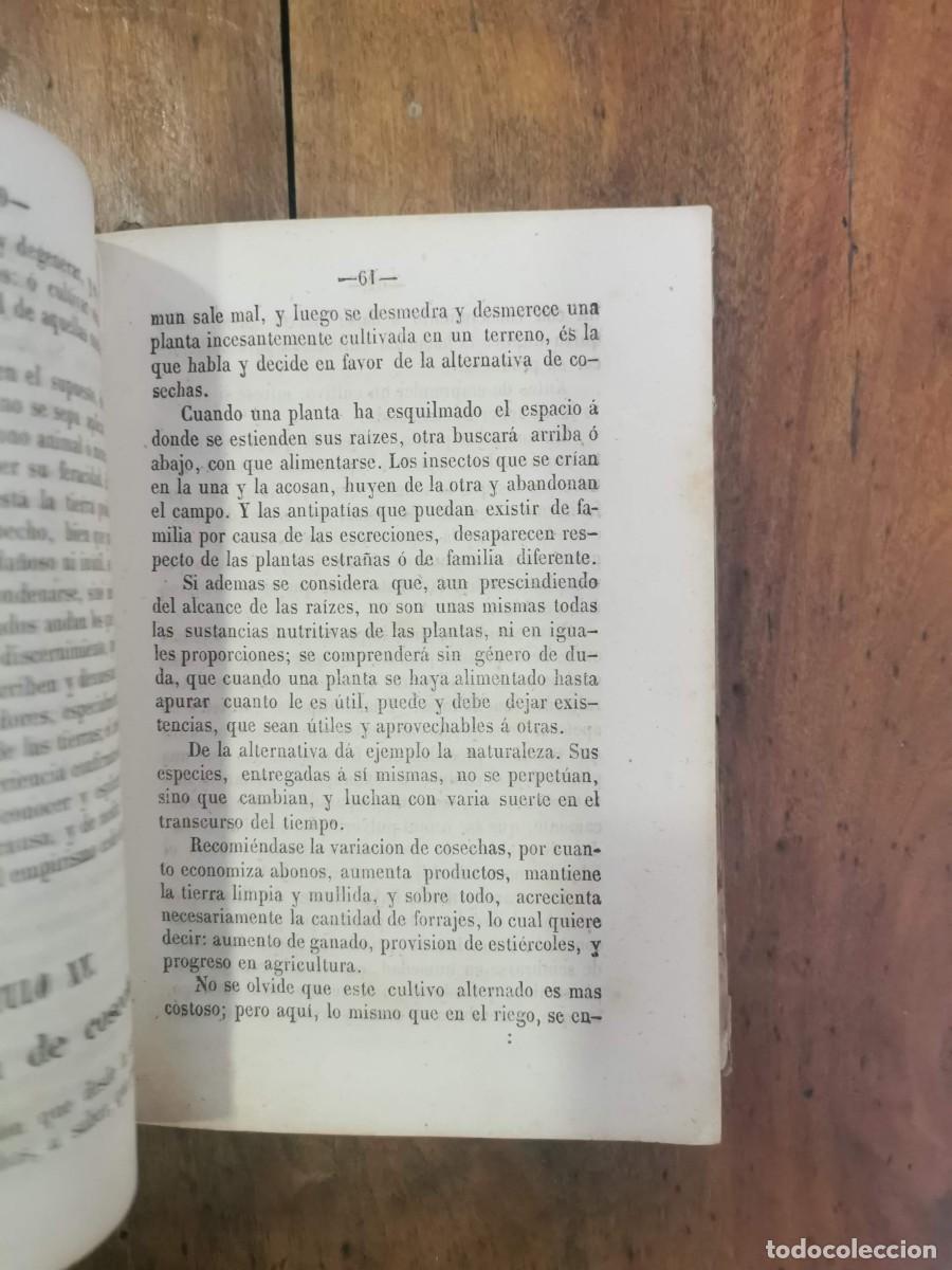 Libros antiguos: OLIV&Aacute;N, Alejandro. Manual de agricultura - Foto 3