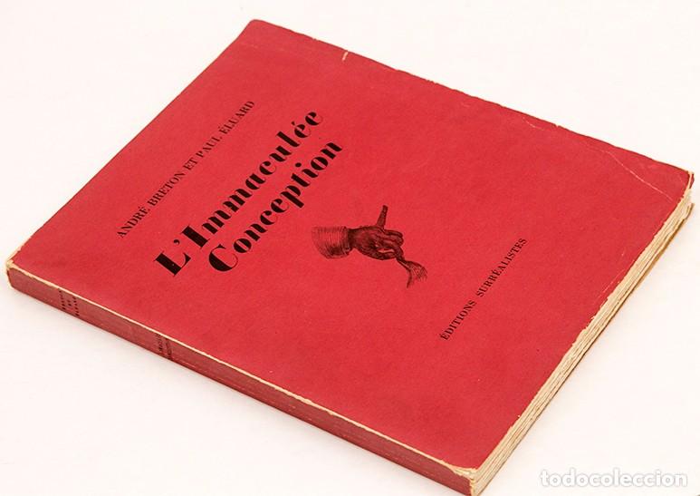 Libros antiguos: Andr&eacute; Breton et Paul Eluard - LInmmacul&eacute;e Conception - 1930 - Foto 2